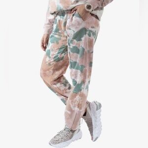 Nike Tie dyed pleated oversized Joggers